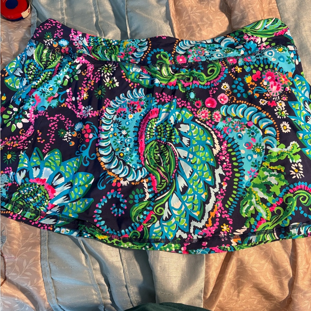 Lilly Pulitzer XXL Vibrant Paisley Skort